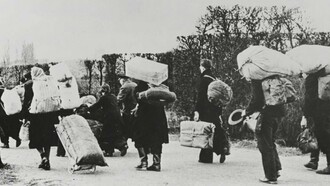 Refugiados alemães expulsos da Silésia após a transferência do território para a Polônia, em 1945. Esta migração faz parte da fuga e expulsão dos alemães durante e após a Segunda Guerra Mundial. A inequívoca aceleração demográfica mundial após 1945 exigiu uma discussão mundializada do fenômeno. Nesse sentido, em 1954, teve lugar em Roma, um primeiro encontro internacional para a discussão científica do tema. Outra reunião similar ocorreria em 1965 em Belgrado. As conclusões desses dois movimentos levaram o Conselho Econômico e Social das Nações Unidas a propor, em abril de 1970, a organização de uma Conferência das Nações Unidas sobre Populações. Essa proposição foi aprovada pela Assembleia Geral em dezembro daquele ano e lançou as bases para a Conferência Internacional sobre População e Desenvolvimento, realizada em Bucareste, em 1974