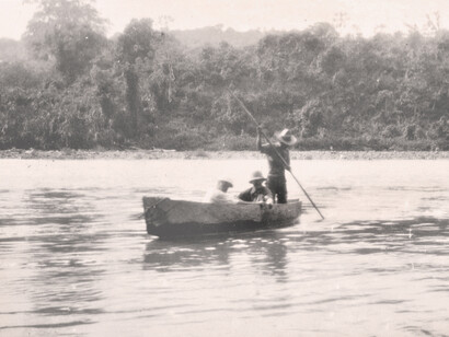 Canoas en el río El General