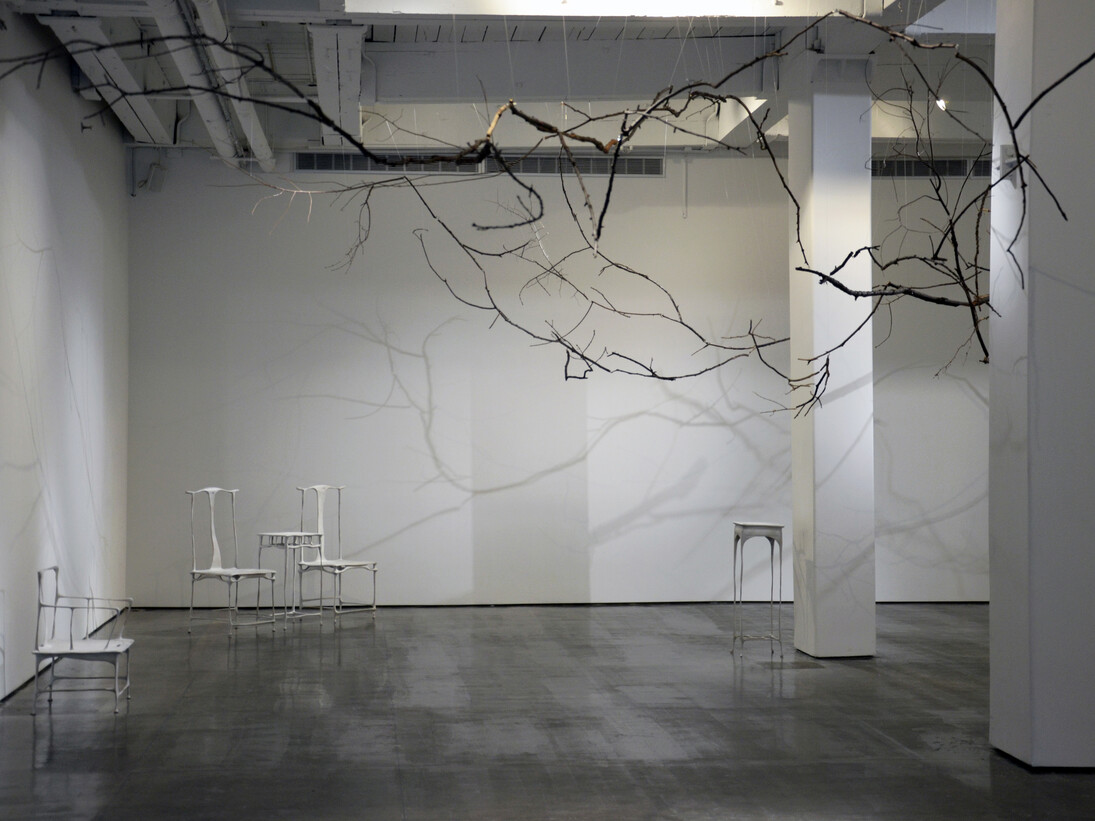 Suspension Strategy, 2014, Bronze, rotary motor, installation, dimensions variable