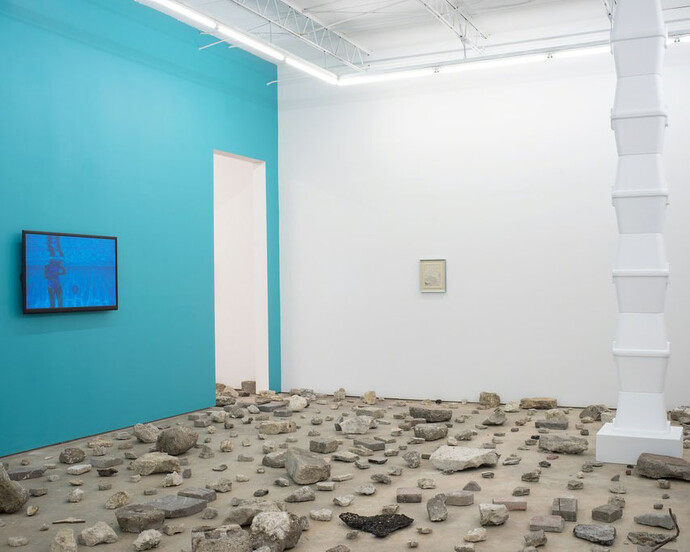 Mere Façade, Exhibition view. Courtesy of Spinello Projects 