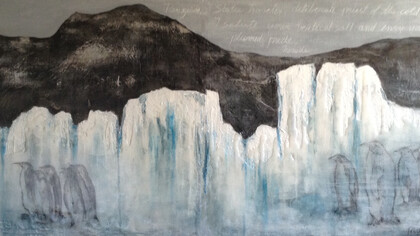 Pintura de Patricia Desideri. El arte es una chispa que enciende la conciencia, rompe el aislamiento y vuelve a conectar a las personas en una experiencia compartida