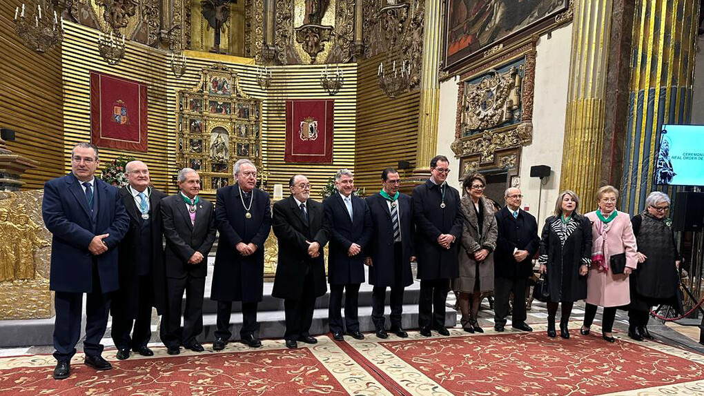 Ceremonia del nombramiento de los Caballeros de la Orden de San Antón, 2024, Orihuela, España. Foto Gaspar Poveda