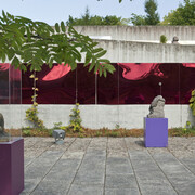 Kristi Kongi in Dialogue with Kasper Bosmans. Courtesy of KUMU