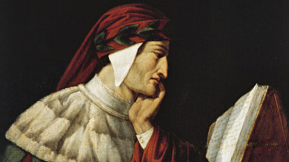 Attilio Roncaldier, Ritratto di Dante Alighieri