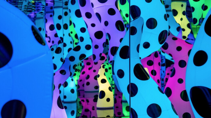 Yayoi Kusama. Courtesy of ICA Boston