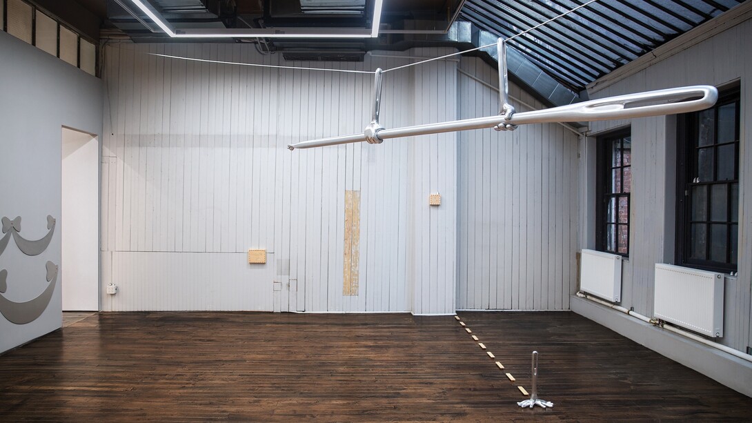 Huidi Xiang, Goes around in circles, til very, very dizzy, exhibition view. Courtesy of YveYang Gallery