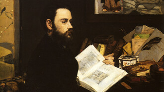 Édouard Manet, Retrato de Émile Zola