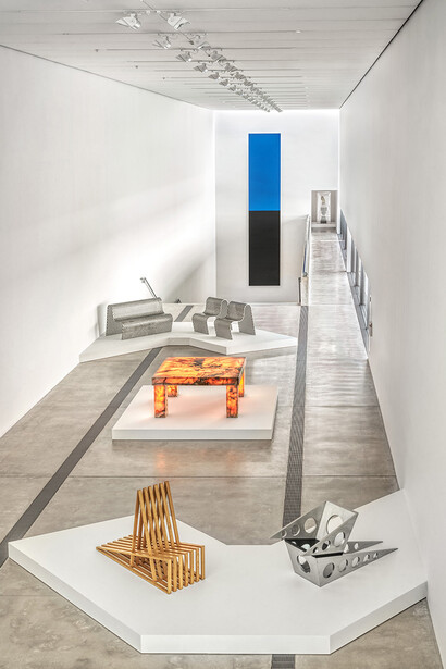 Scott Burton, Shape shift, exhibition view. Courtesy of Pulitzer Arts Foundation