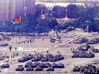The Tiananmen Square Uprising in 1989
