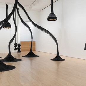 Merryn Omotayo Alaka and Sam Frésquez, Your birth is my birth, exhibition view. Courtesy of Jane Lombard Gallery 