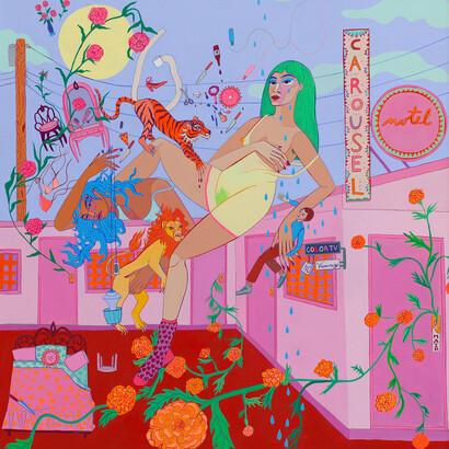 Captive on the Carousel, Meg Lionel Murphy. Courtesy of The Untitled Space