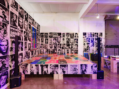 Tomas Vu, Blackstar 16/25/60, exhibition view. Courtesy of Locust Projects