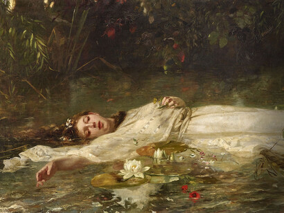 Friedrich Heyser, Ofelia (detalle)
