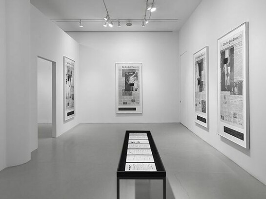 Leigh Ledare, Installation views at Mitchell-Innes & Nash Gallery