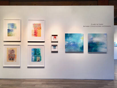 Sunil Garg, Candy Le Sueur & Sandra DeSando. Courtesy of Novado Gallery