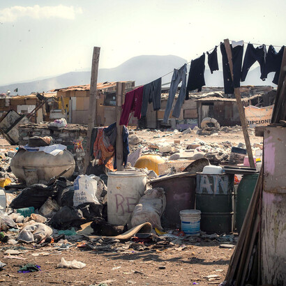 Bordo de Xochiaca, Ciudad Nezahualcóyotl, México