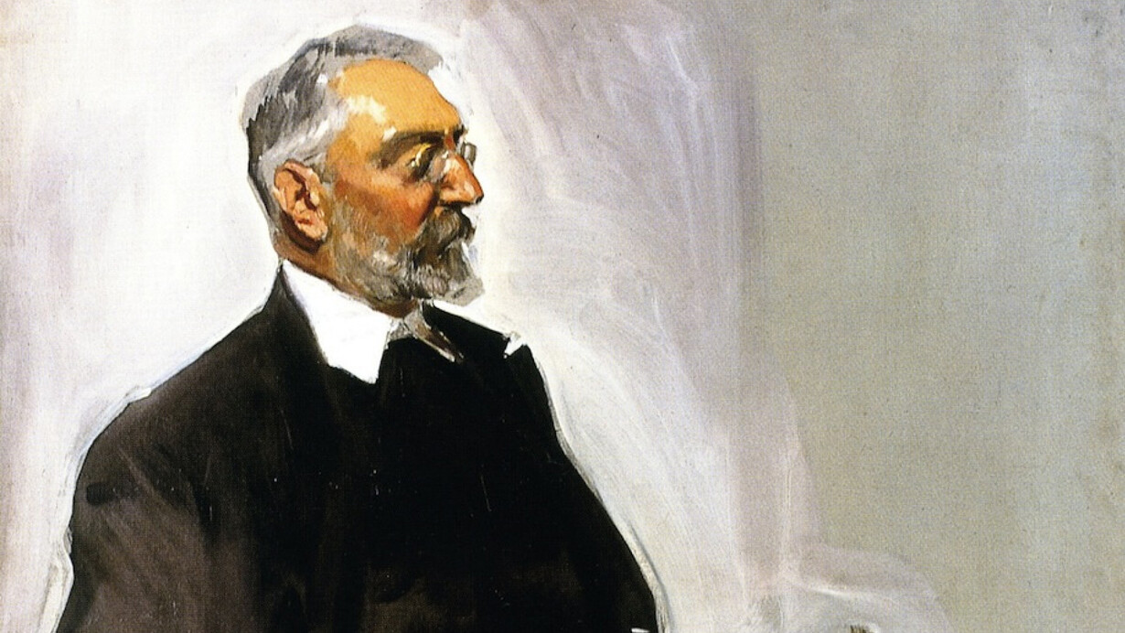 Joaquín Sorolla; Miguel de Unamuno, 1920 (detalle)