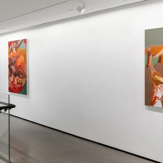 Fidelis Joseph and Juan Manuel Salas, Palimpsest, exhibition view. Courtesy of C24 Gallery