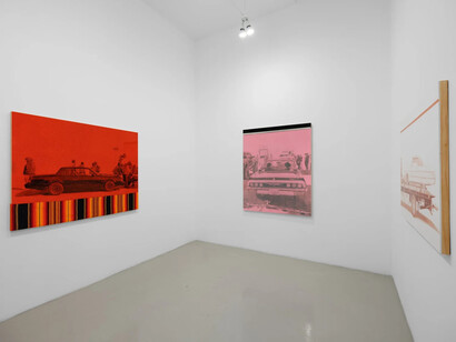 Various artists, Lookout weekend, exhibition view. Courtesy of Charlie James Gallery