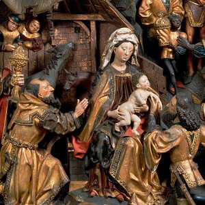 Adoration of the Magi from Braunfels Castle. Courtesy of Museum Schnütgen