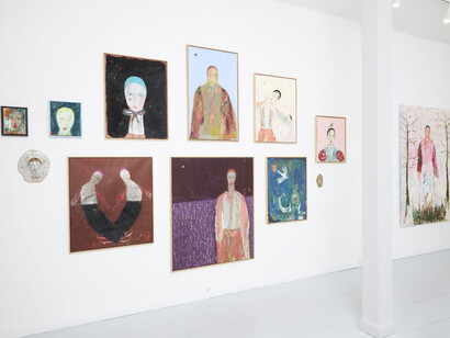 Maiken Lindhardt, Mirror of dreams, exhibition view. Courtesy of Galleri Christoffer Egelund