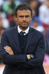 Luis Enrique Martínez García, exfutbolista y entrenador español que dirige a la selección española