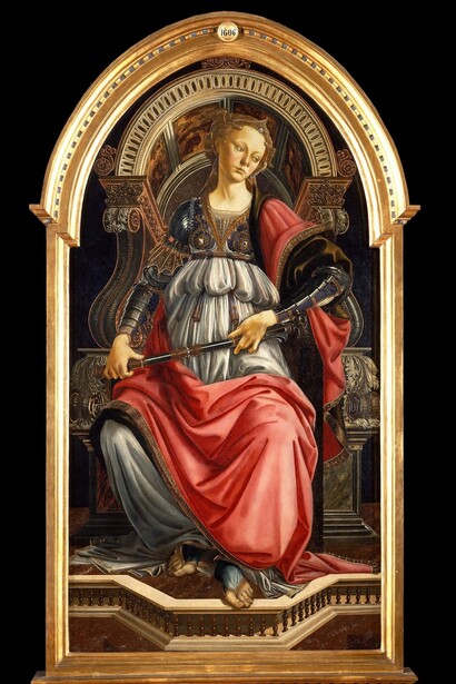 Sandro Botticelli, La Fortezza, Uffizi, Firenze