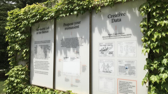Monument Lab. Courtesy of Barnes Foundation