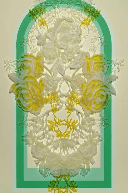 Kate Clements, Limoncello (detail). Courtesy of Uprise Art