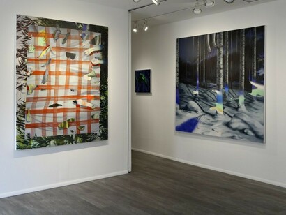 Deceptive Spaces, Exhibition view. Courtesy of Roman Fine Art