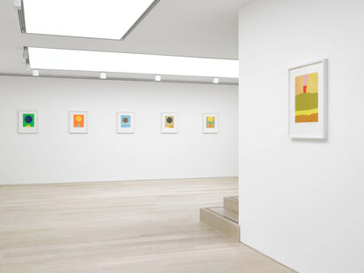 Etel Adnan. Courtesy of Alan Cristea Gallery