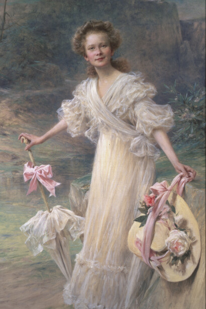 Theobald Chartran (French, 1849-1907), Portrait of Helen Clay Frick, 1905, oil on canvas