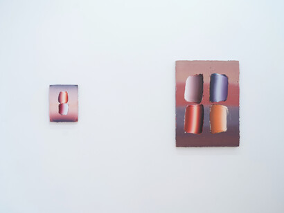 Various artists, Fields unbound, exhibition view. Courtesy of Bernhard Knaus Fine Art