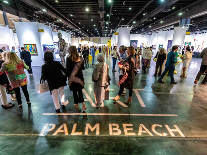 Art Palm Beach, exhibition view, past edition. Courtesy of Art Palm Beach