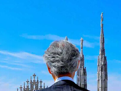 Andrea Bocelli, concierto en la catedral de Milán