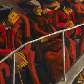 David Bomberg, Ghetto Theatre (detail)