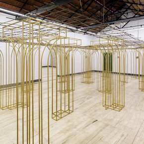 Rathin Barman, The cage broke, and I found the horizon, exhibition view. Courtesy of Experimenter 