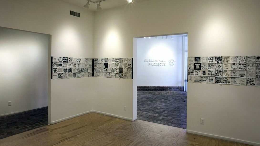Mixed Feelings, Exhibition view. Courtesy of Subliminal Projects