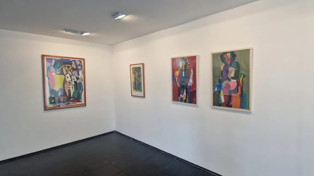 Miguel Ángel Pareja, Graphic work of Miguel Ángel Pareja, exhibition view. Courtesy of Galería de las Misiones