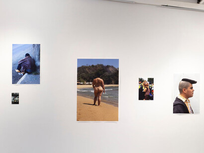 Dorian Ulises López Macías, Mexicano, vista de exhibición. Cortesía de la Galería OMR