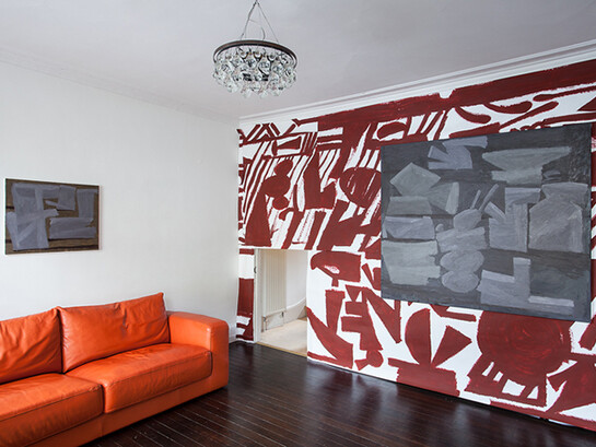 Anthony Faroux, I like to watch, 2013/2014, oil on canvas, 61 x 71 cm, courtesy of the artist and 43 Inverness Street