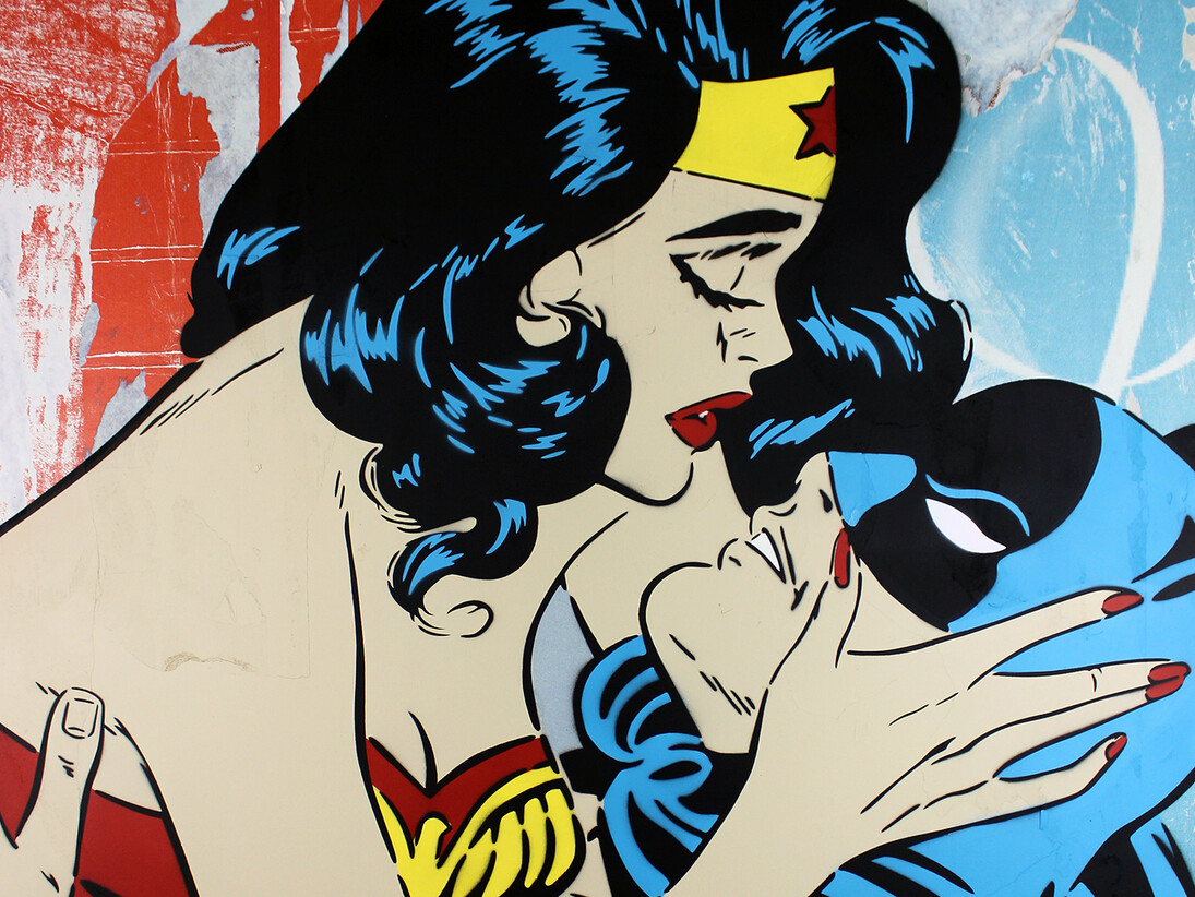 Rich Simmons, Wonderwoman Batman Kiss