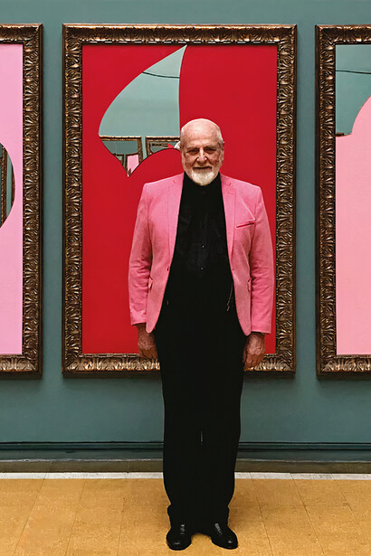 Michelangelo Pistoletto from Color and Light exhibition