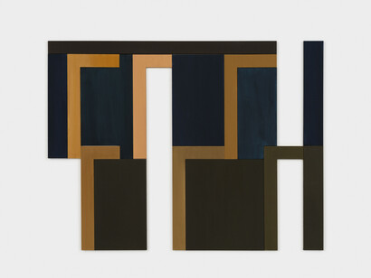 David Novros, Untitled, 2024. Courtesy of Paula Cooper Gallery