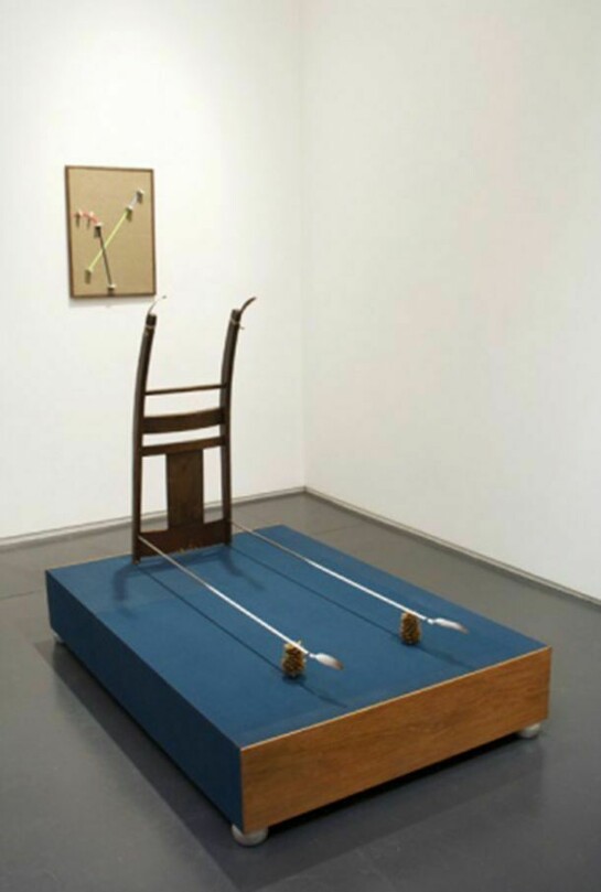 Ian Pedigo, Cosmopolitan Sleep Positions, Installation views at Klaus von Nichtssagend Gallery