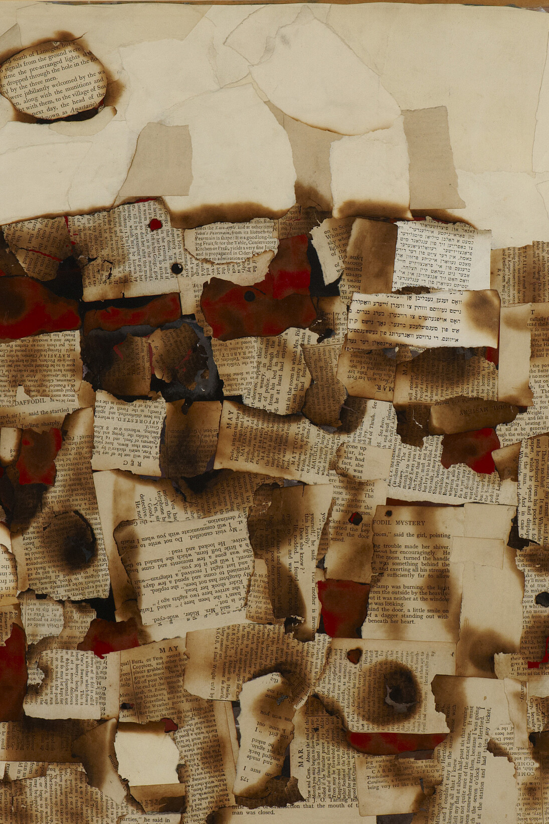 Shmuel Dresner, The Ghost Town (detail)