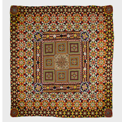 Unknown, Crimean Quilt, Image courtesy of Tunbridge Wells Museum and Art Gallery
