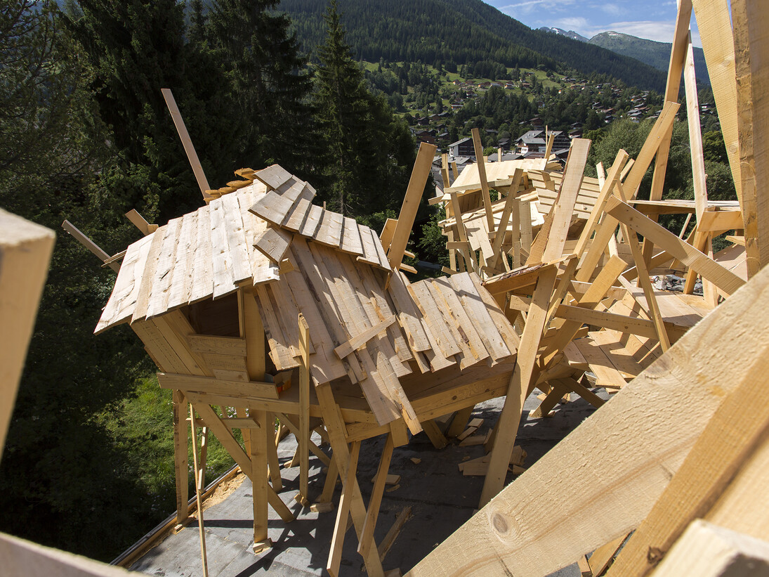 La résidence secondaire, 2012, R‐Art, Vercorin, Suisse, Crédit photo: Robert Hofer