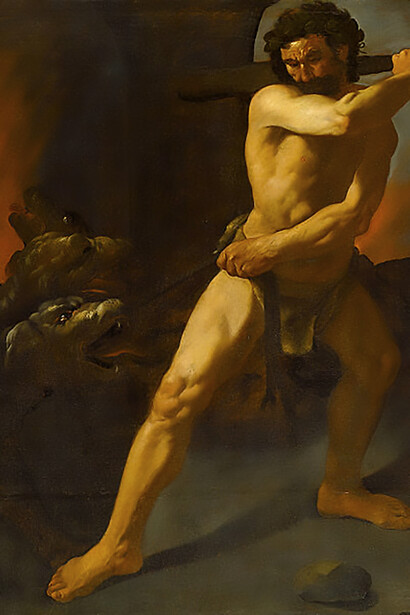 Hercules und Cerberus, c.1634, Francisco de Zurbaran