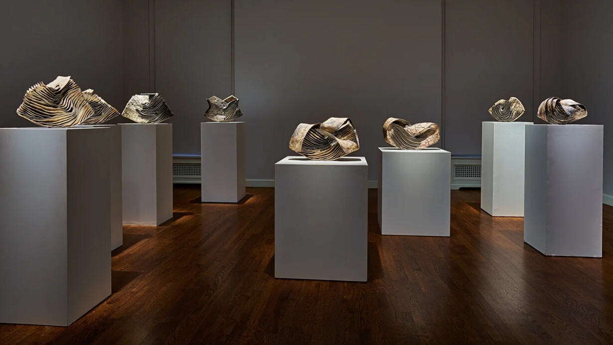 Yukiya Izumita, Expanding earth new works by Yukiya Izumita, exhibition view. Courtesy of Ippodo Gallery 